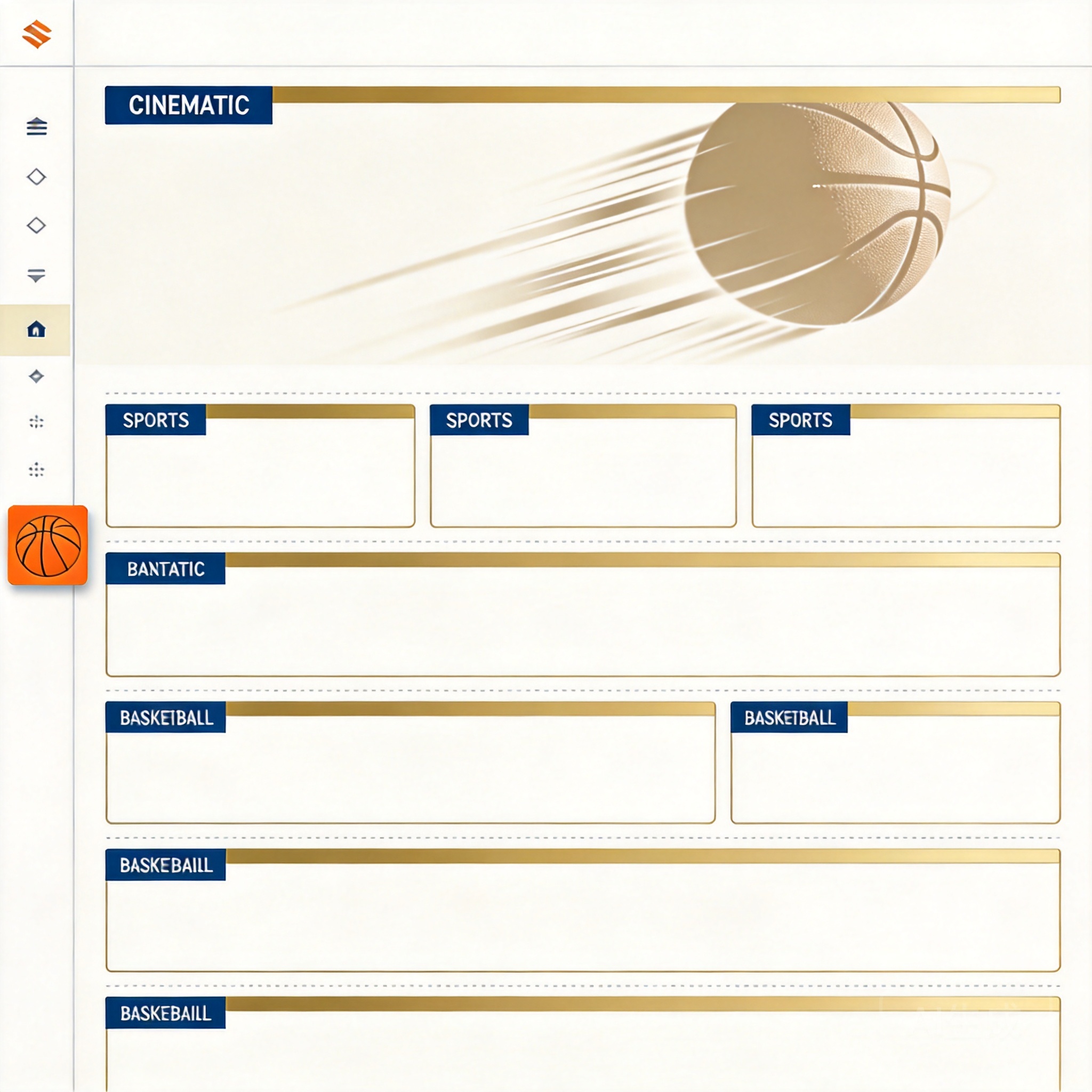 NBA比赛结果主题插画